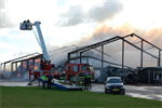 Brand Industrie Agrarisch NB Grote Brand Boerderij Nittersweg Munnekezijl